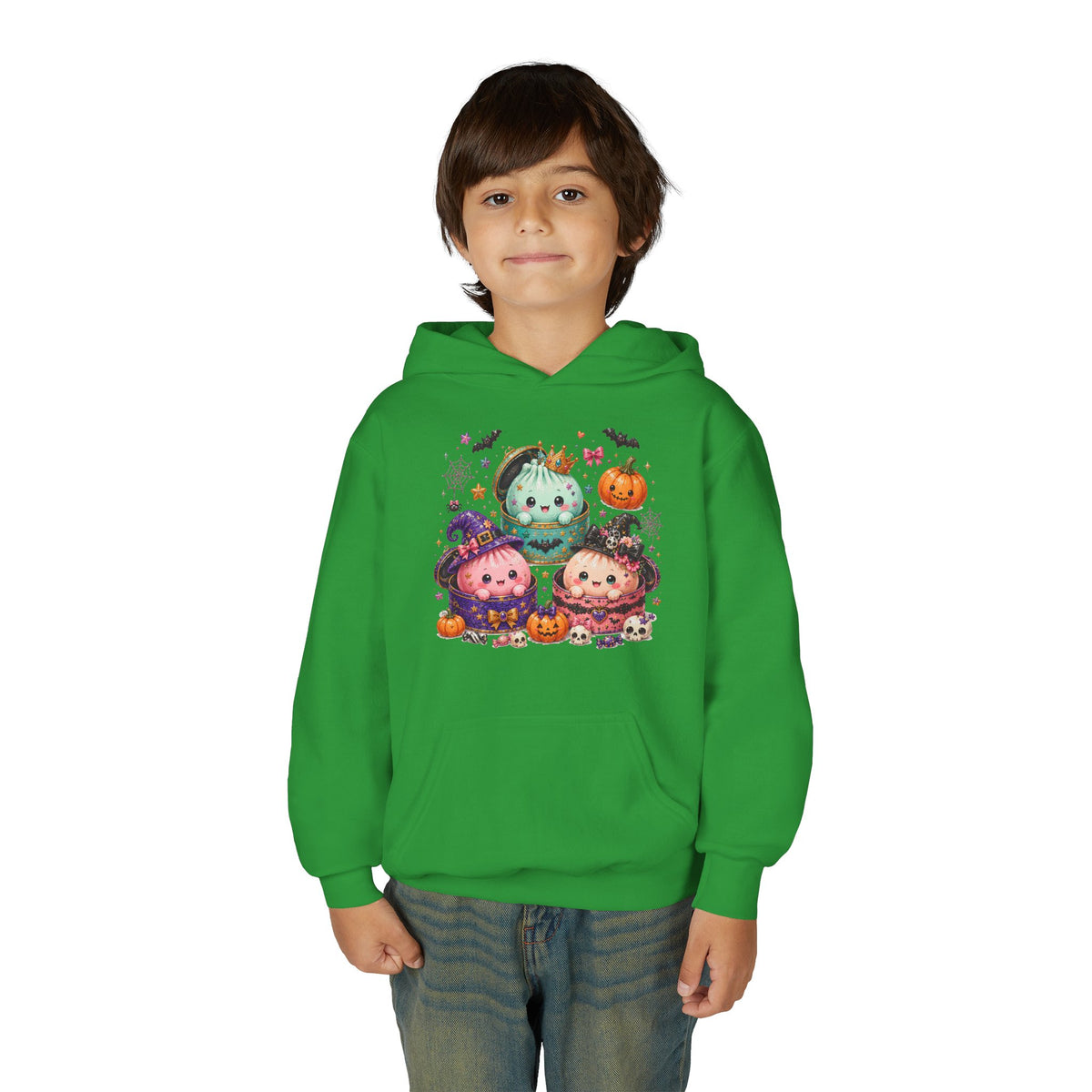 Youth Halloween Dumpling Crewneck Hoodie
