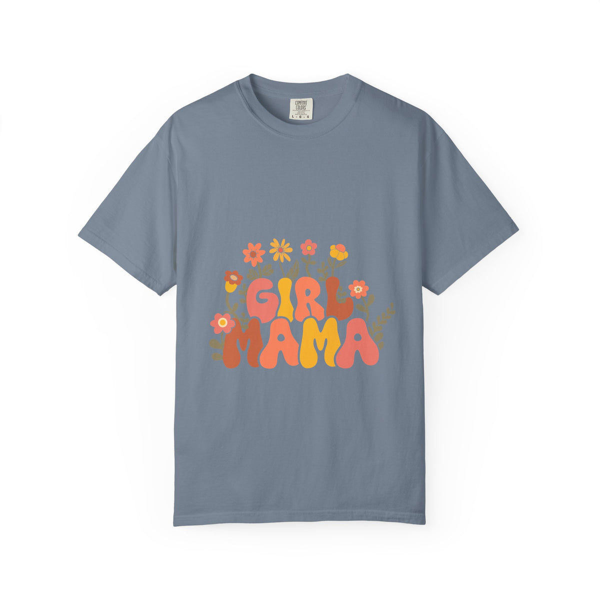 Retro Girl Mama Floral T-Shirt