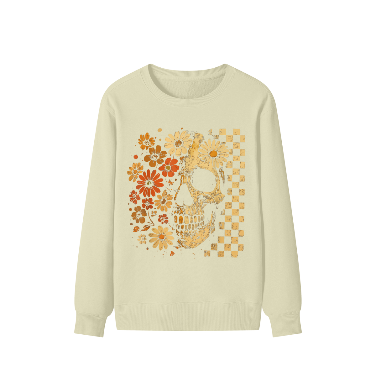 Retro Skull Classic Crewneck
