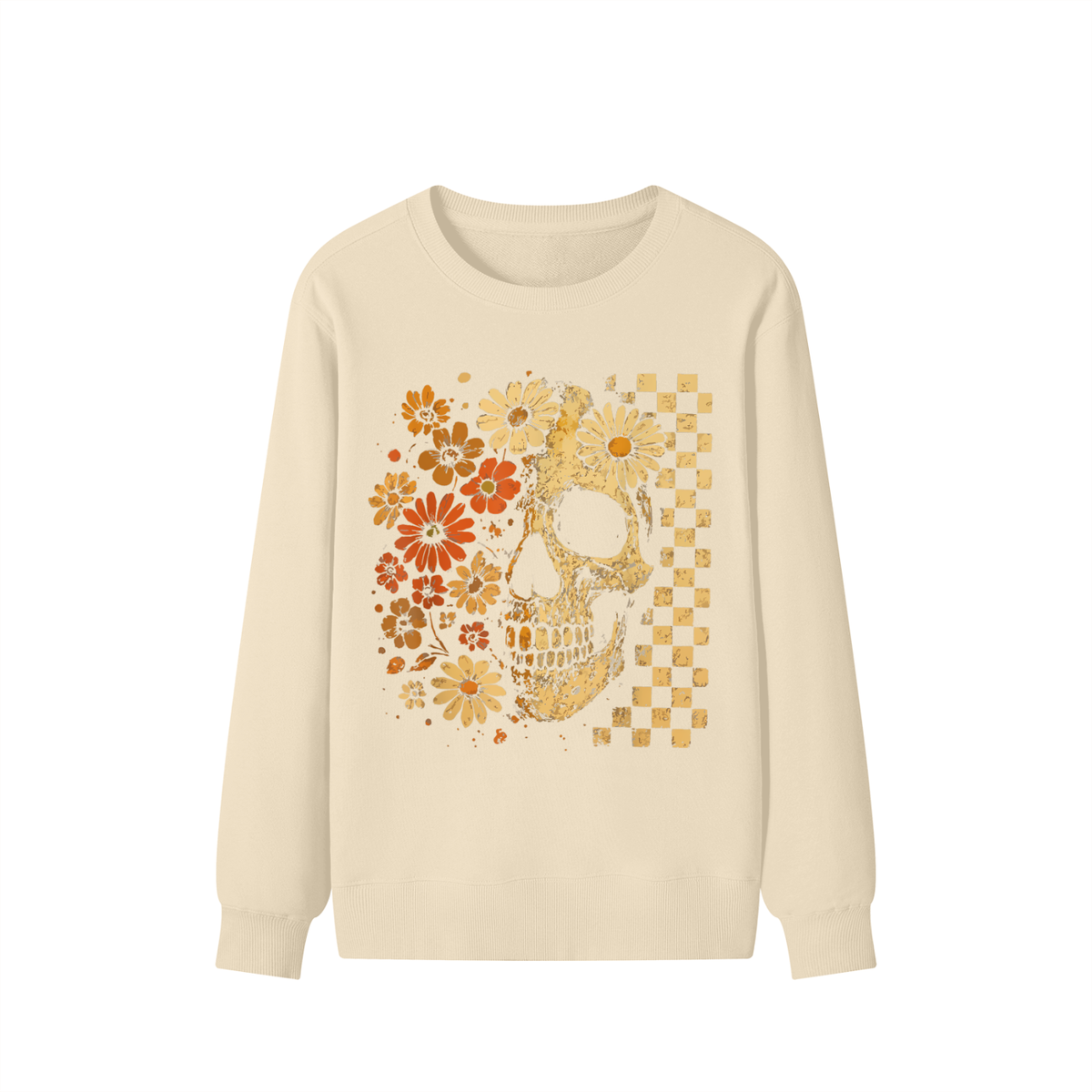 Retro Skull Classic Crewneck