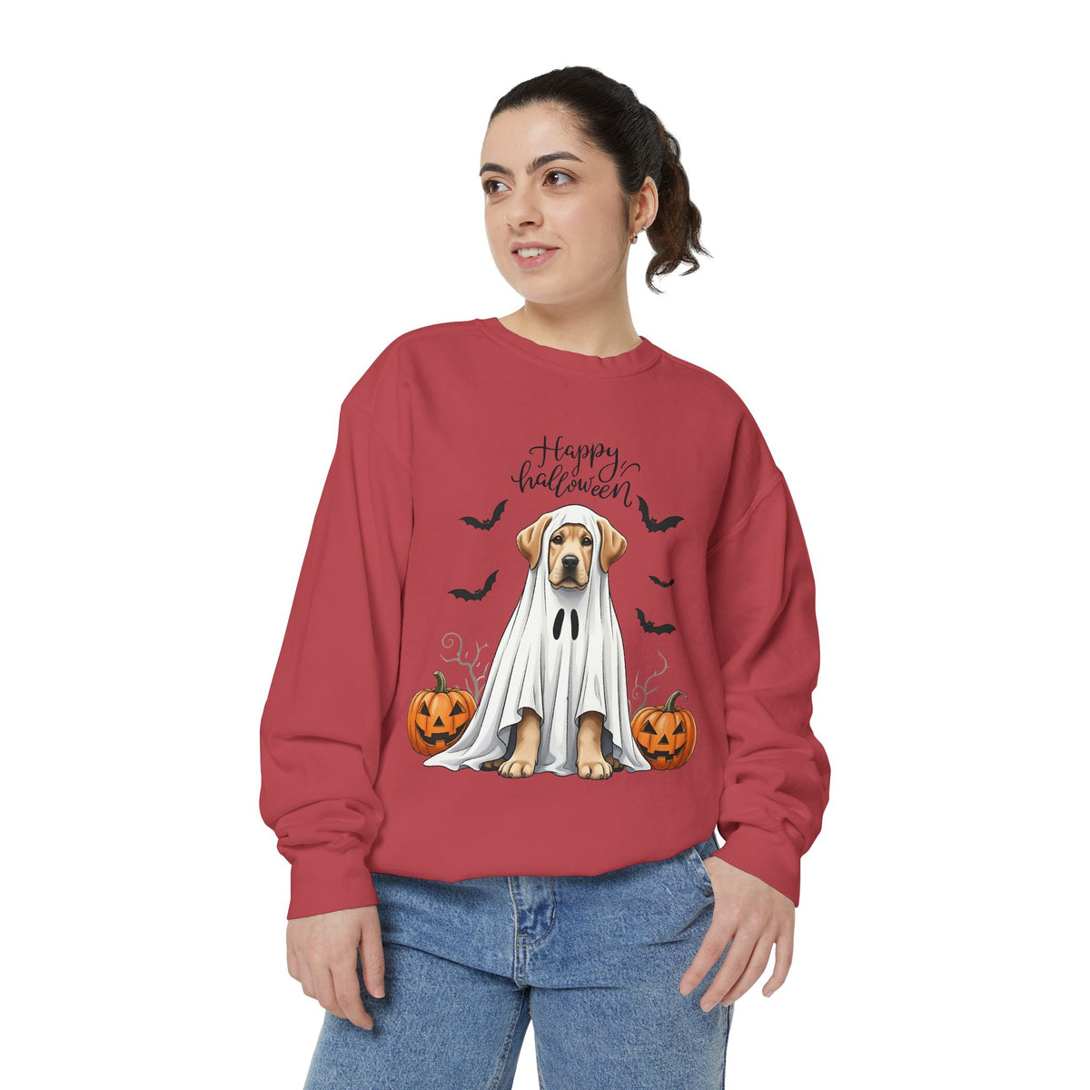 Halloween Labrador Ghost Sweatshirt