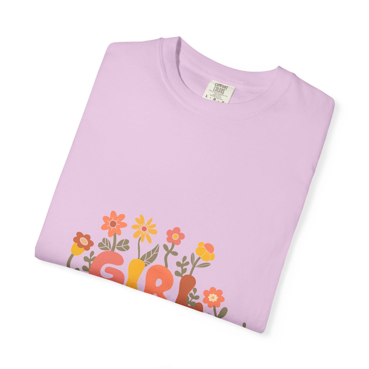 Retro Girl Mama Floral T-Shirt