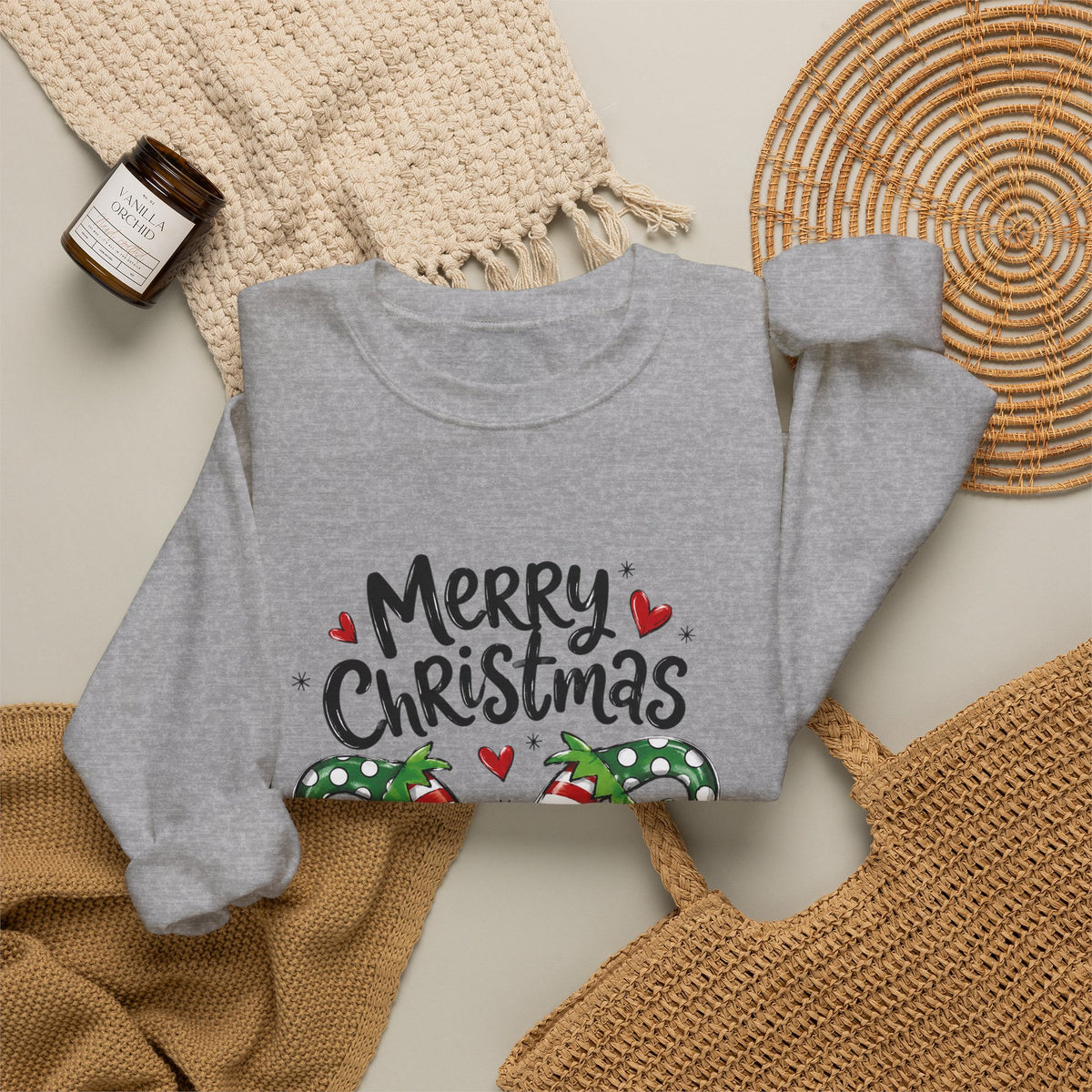 Merry Christmas Elf feet - “Merry Christmas” Gift Box Design