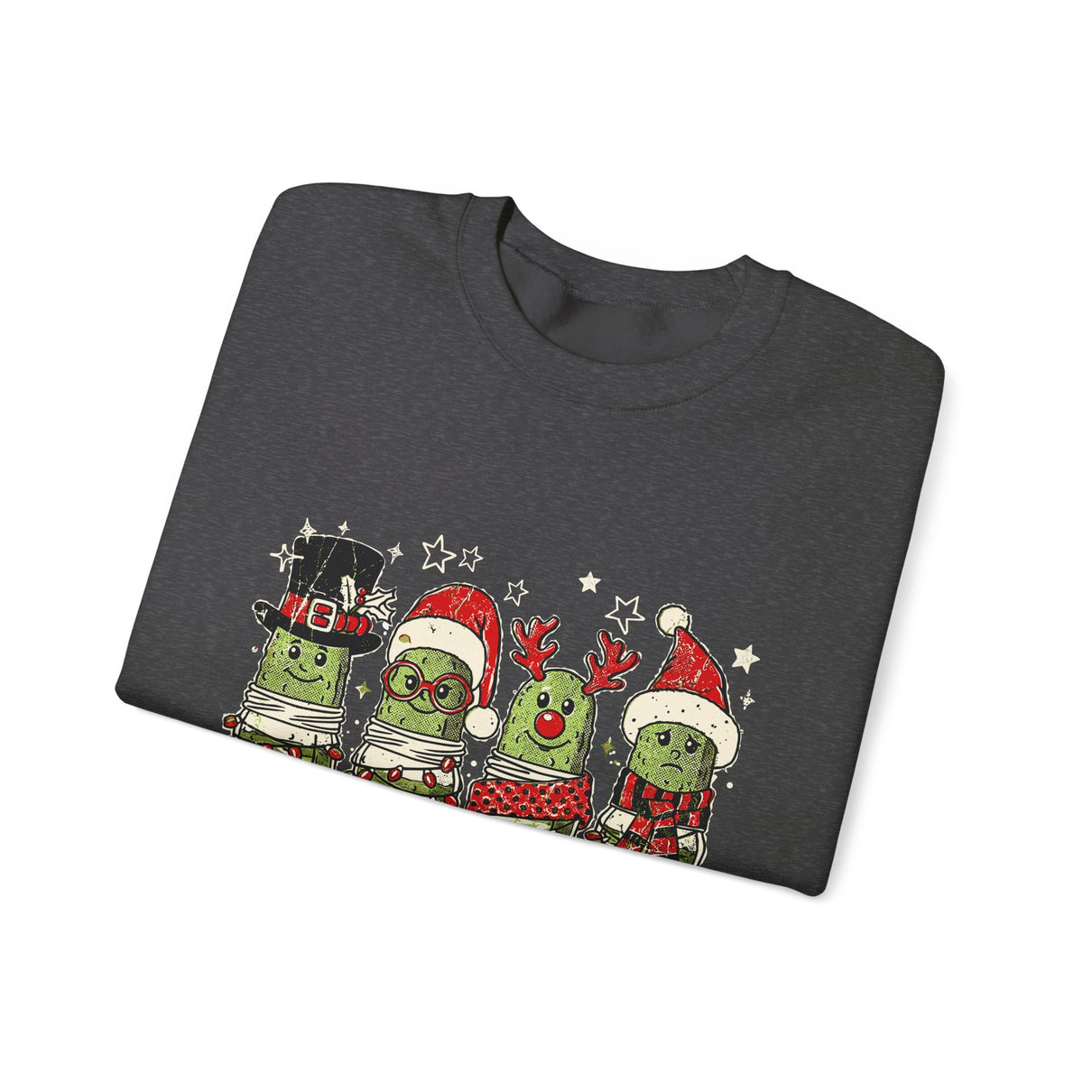 Just Here for the Pickle Juice Christmas Sweatshirt