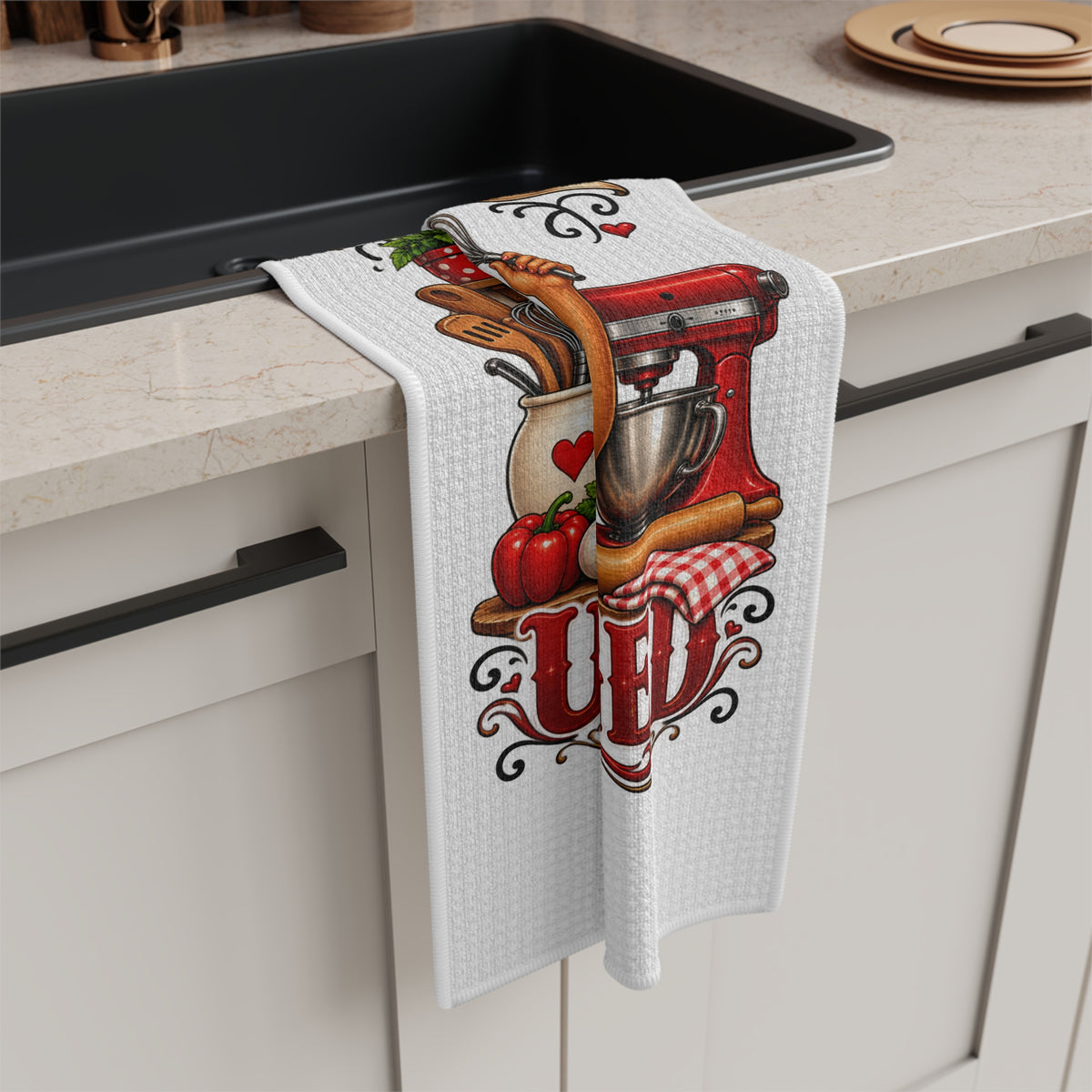 Completely Unhinged Kitchen Queen Microfiber kitchen Towel