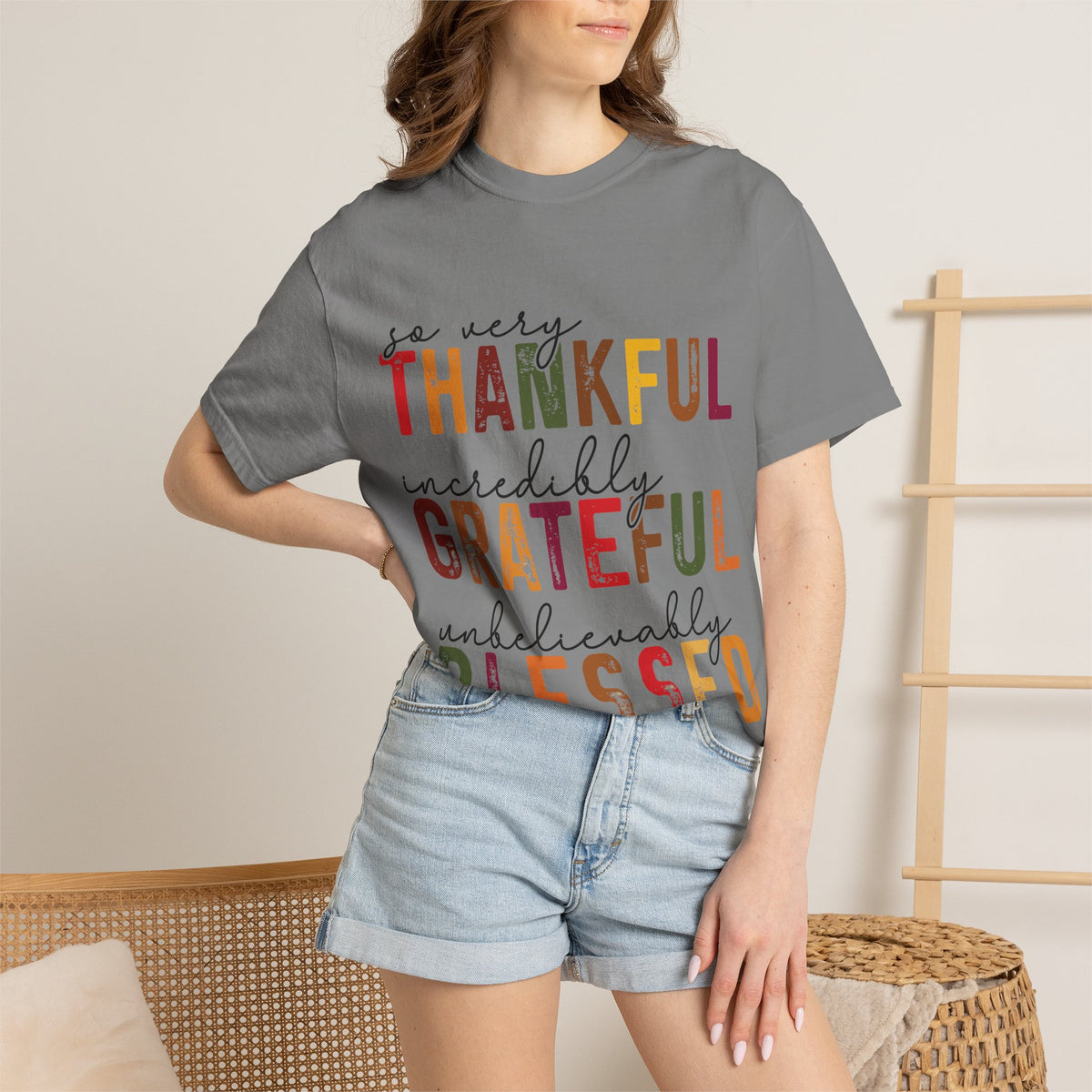 Thankful Grateful Blessed T-Shirt