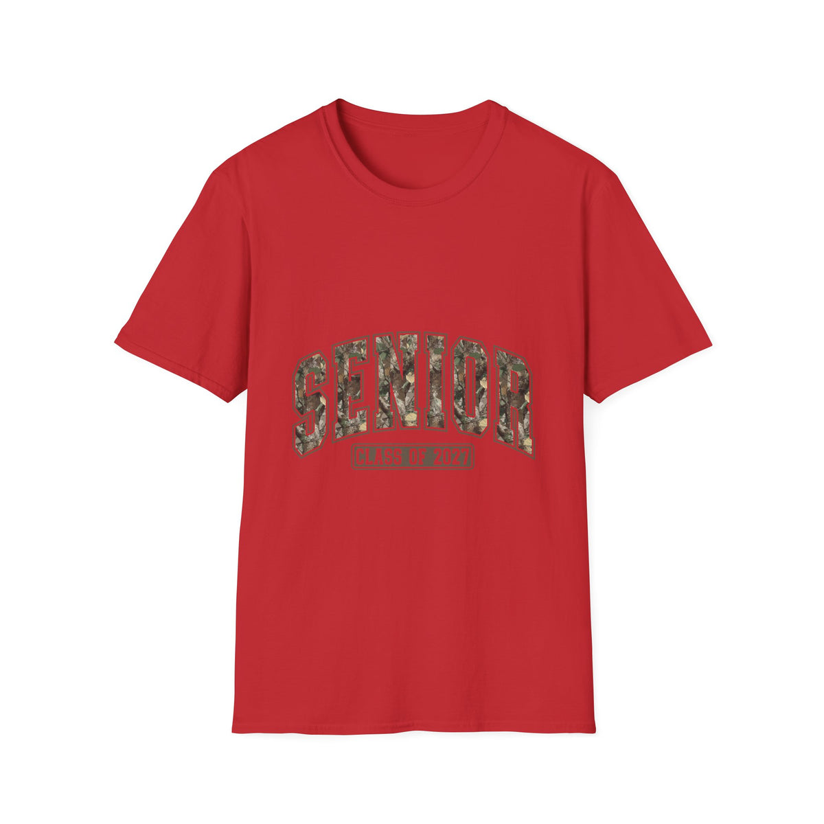 Senior Class of 2027 Camo T-Shirt