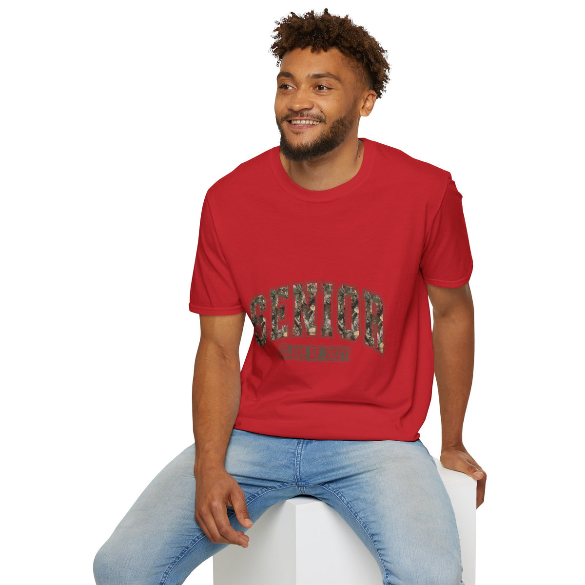 Senior Class of 2027 Camo T-Shirt