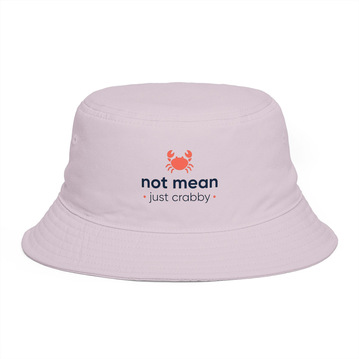 'Not mean just crabby' bucket hat