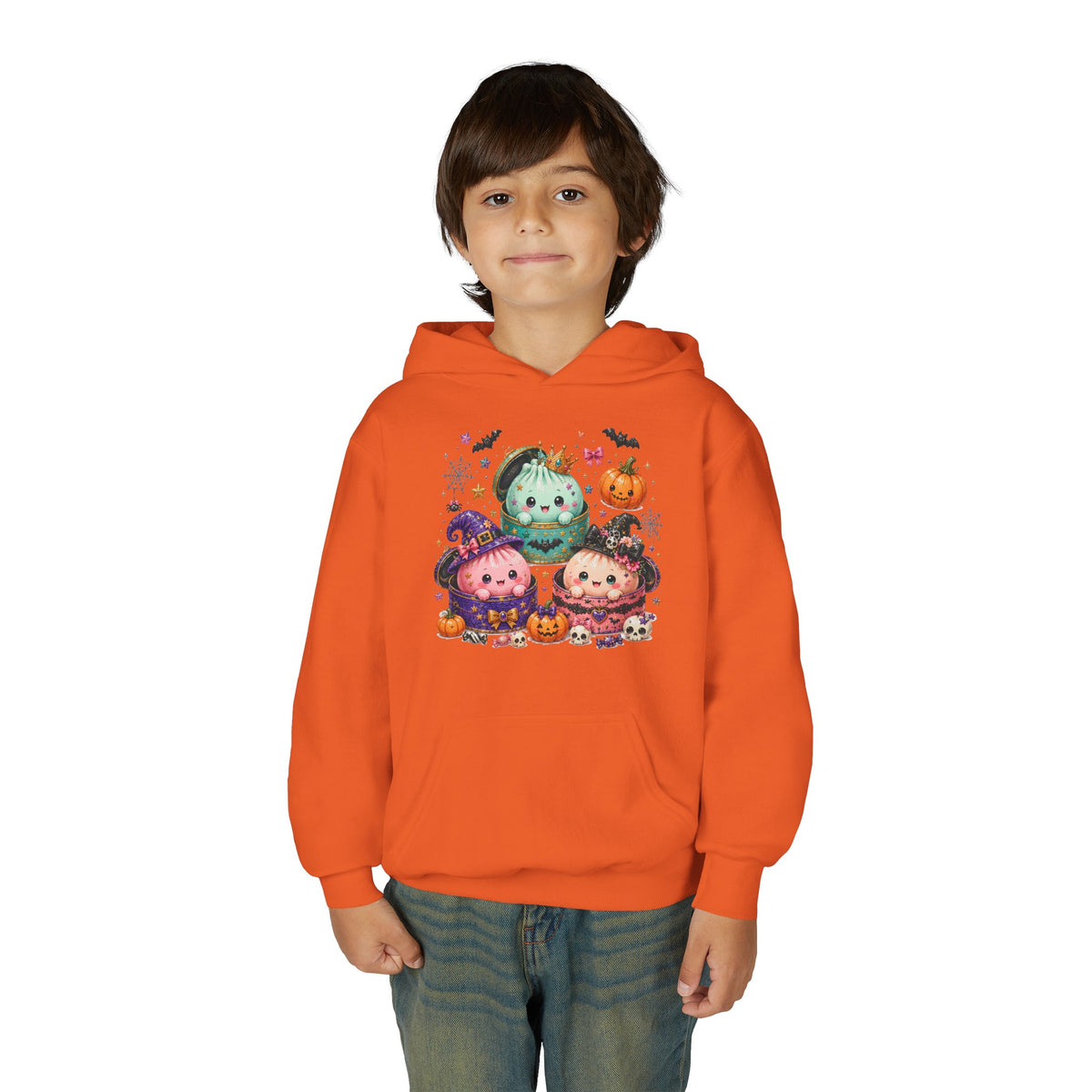 Youth Halloween Dumpling Crewneck Hoodie
