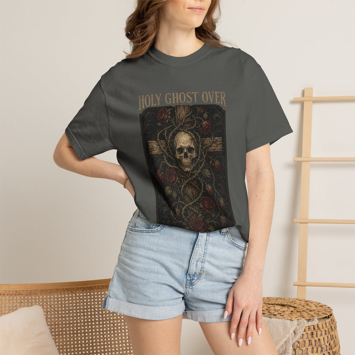 Holy Ghost Over Any Spooky Ghosts T-Shirt