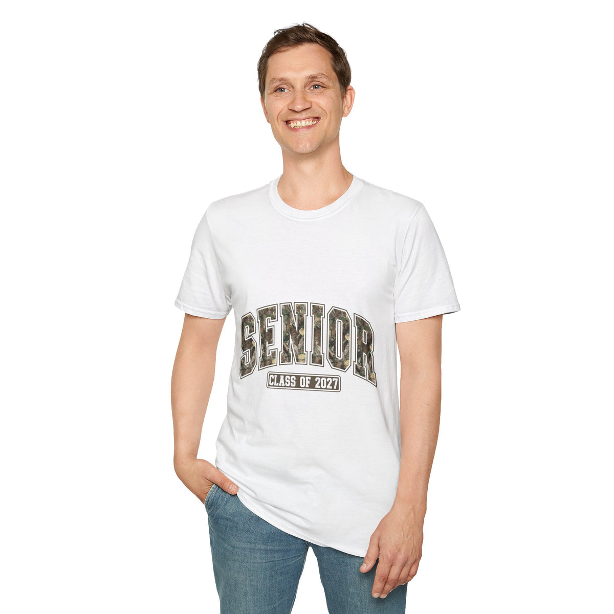 Senior Class of 2027 Camo T-Shirt