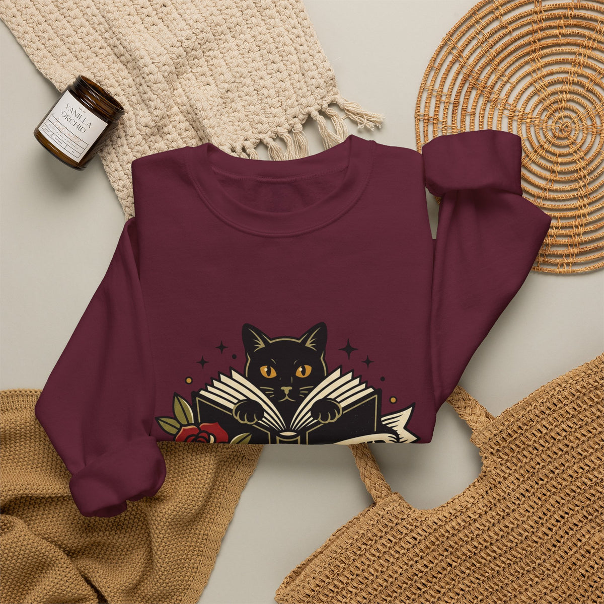 Book Witch Club Halloween Sweatshirt