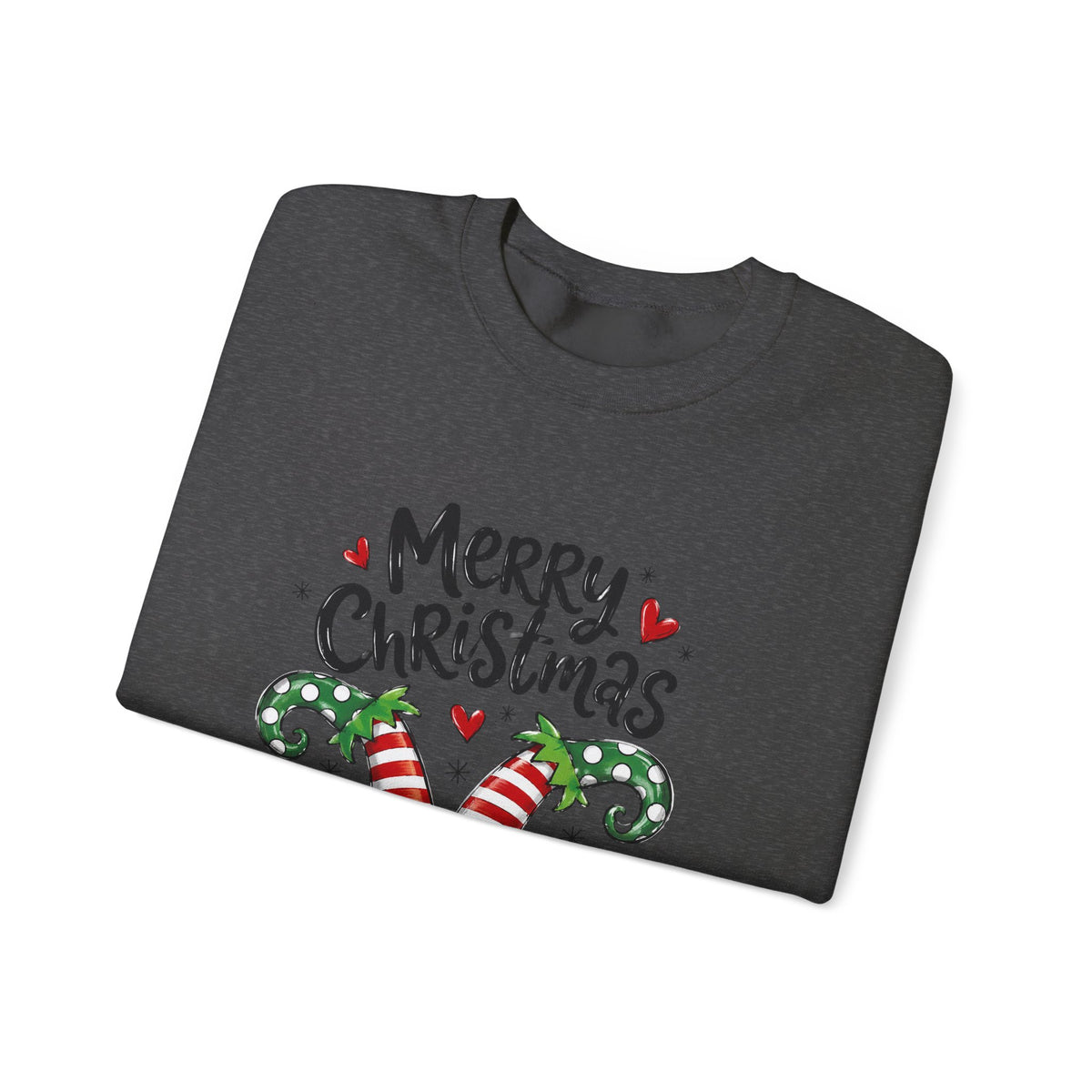 Merry Christmas Elf feet - “Merry Christmas” Gift Box Design