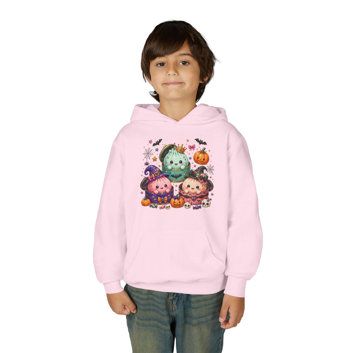 Youth Halloween Dumpling Crewneck Hoodie