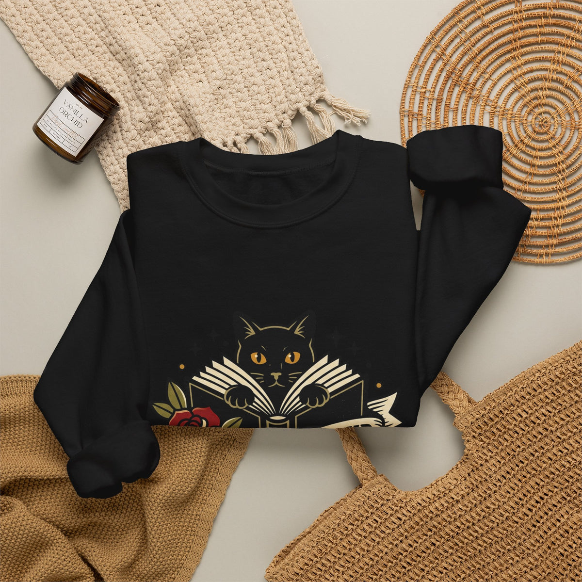 Book Witch Club Halloween Sweatshirt