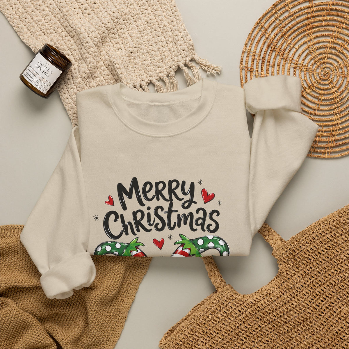 Merry Christmas Elf feet - “Merry Christmas” Gift Box Design