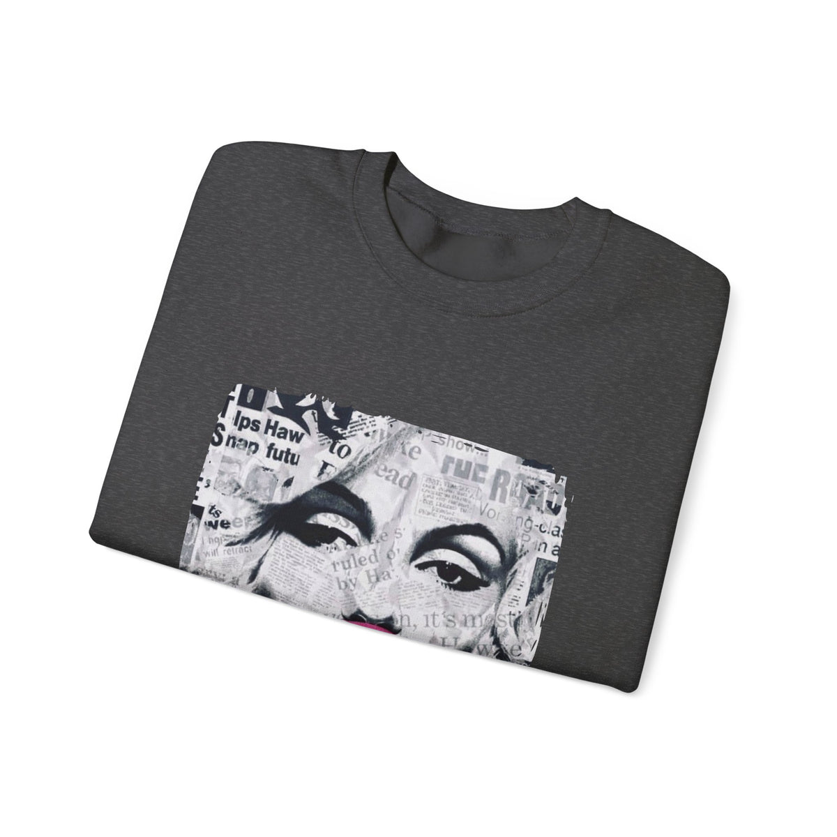 Marilyn Bubble Pop Art Crewneck