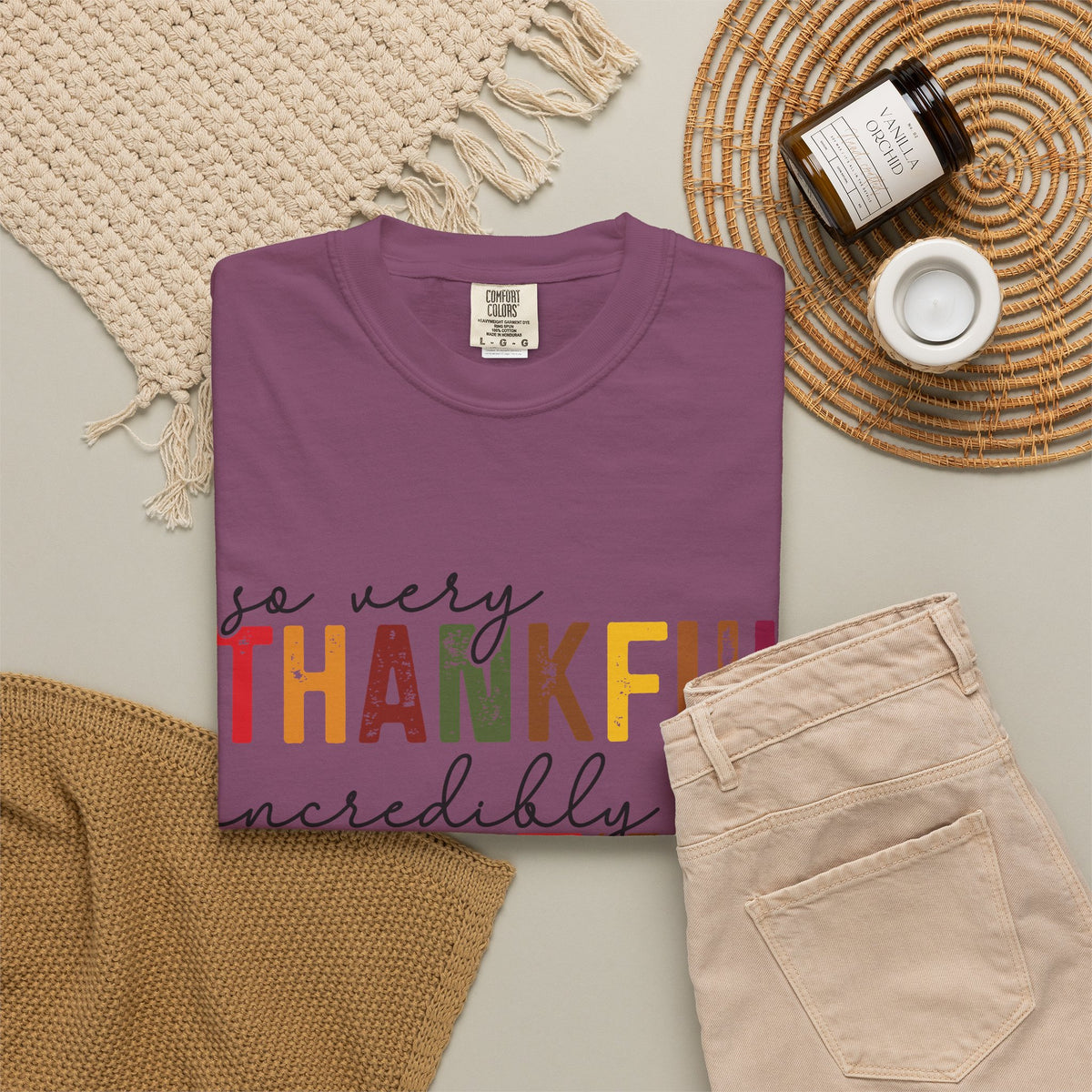 Thankful Grateful Blessed T-Shirt