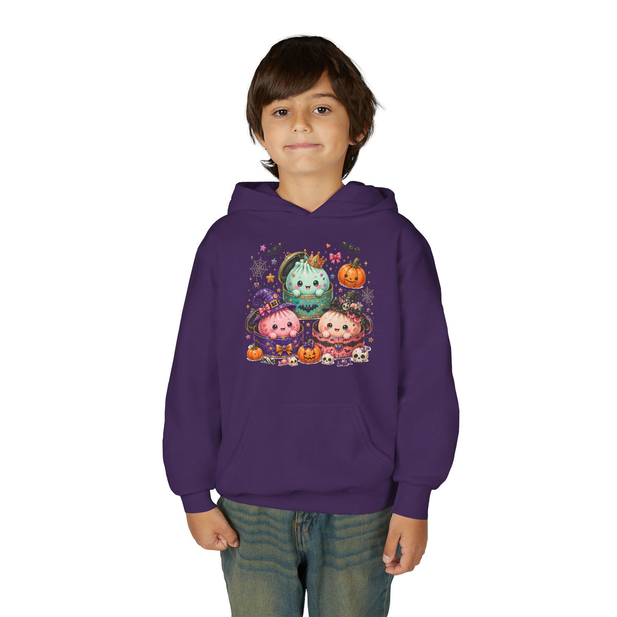 Youth Halloween Dumpling Crewneck Hoodie