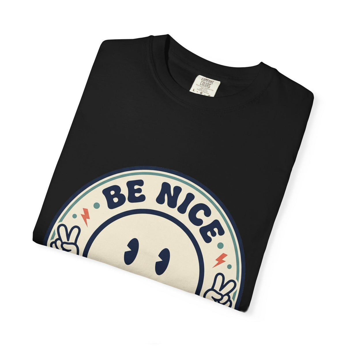 Be Nice You Jerk Smiley T-Shirt