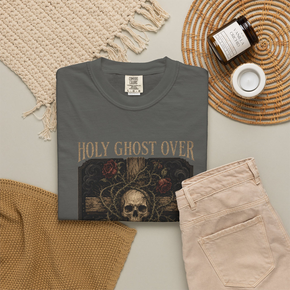 Holy Ghost Over Any Spooky Ghosts T-Shirt
