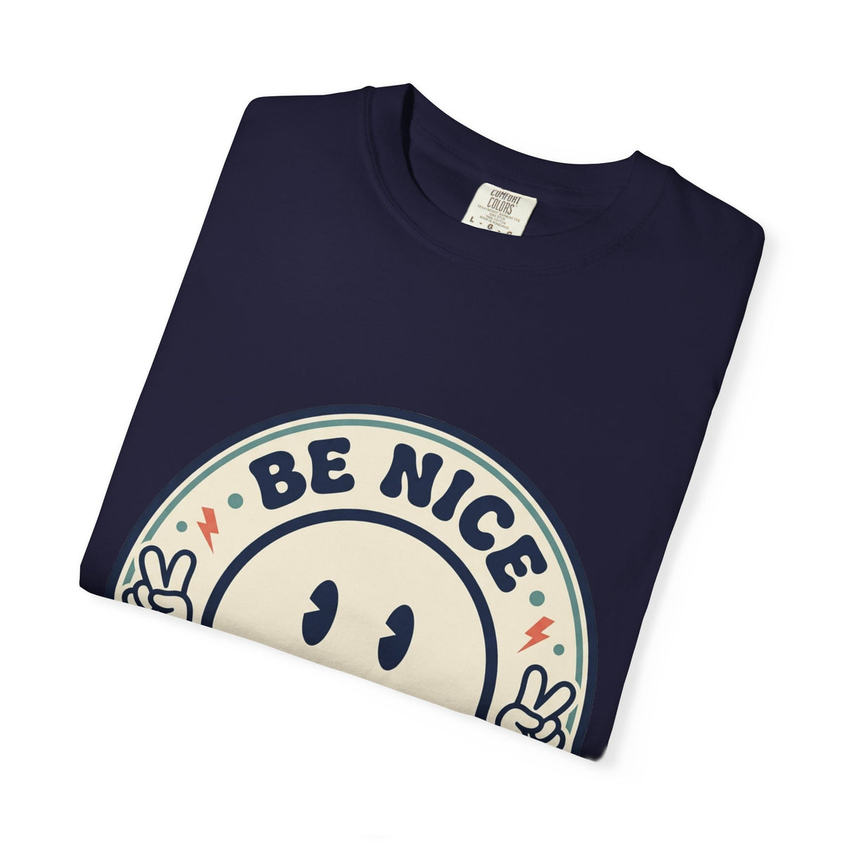 Be Nice You Jerk Smiley T-Shirt