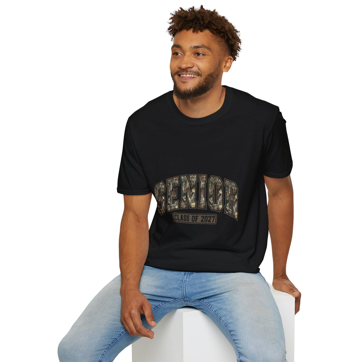 Senior Class of 2027 Camo T-Shirt