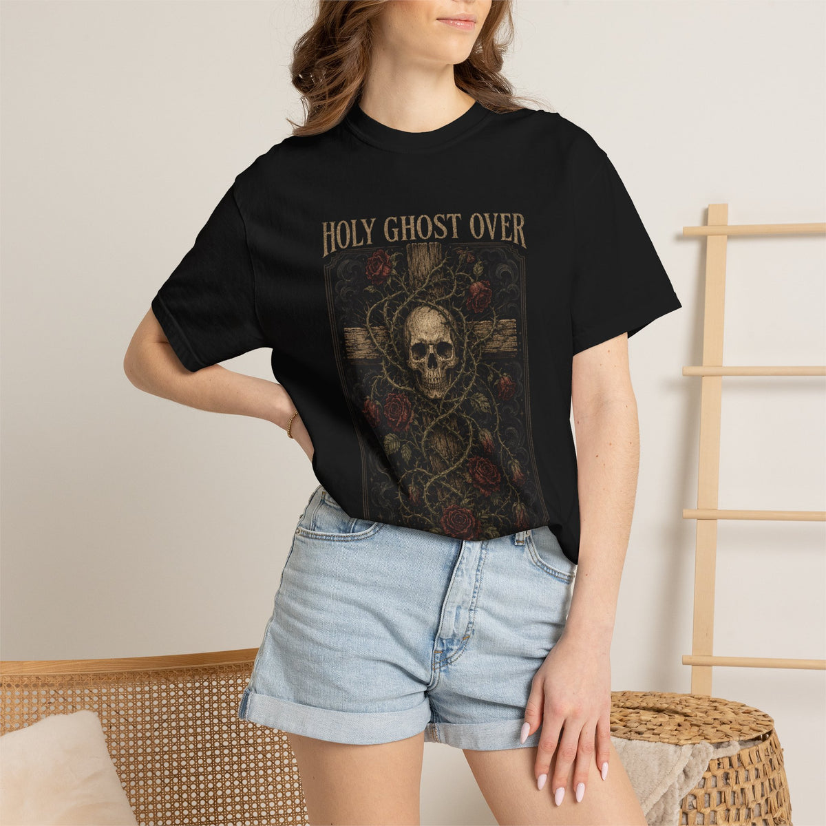 Holy Ghost Over Any Spooky Ghosts T-Shirt