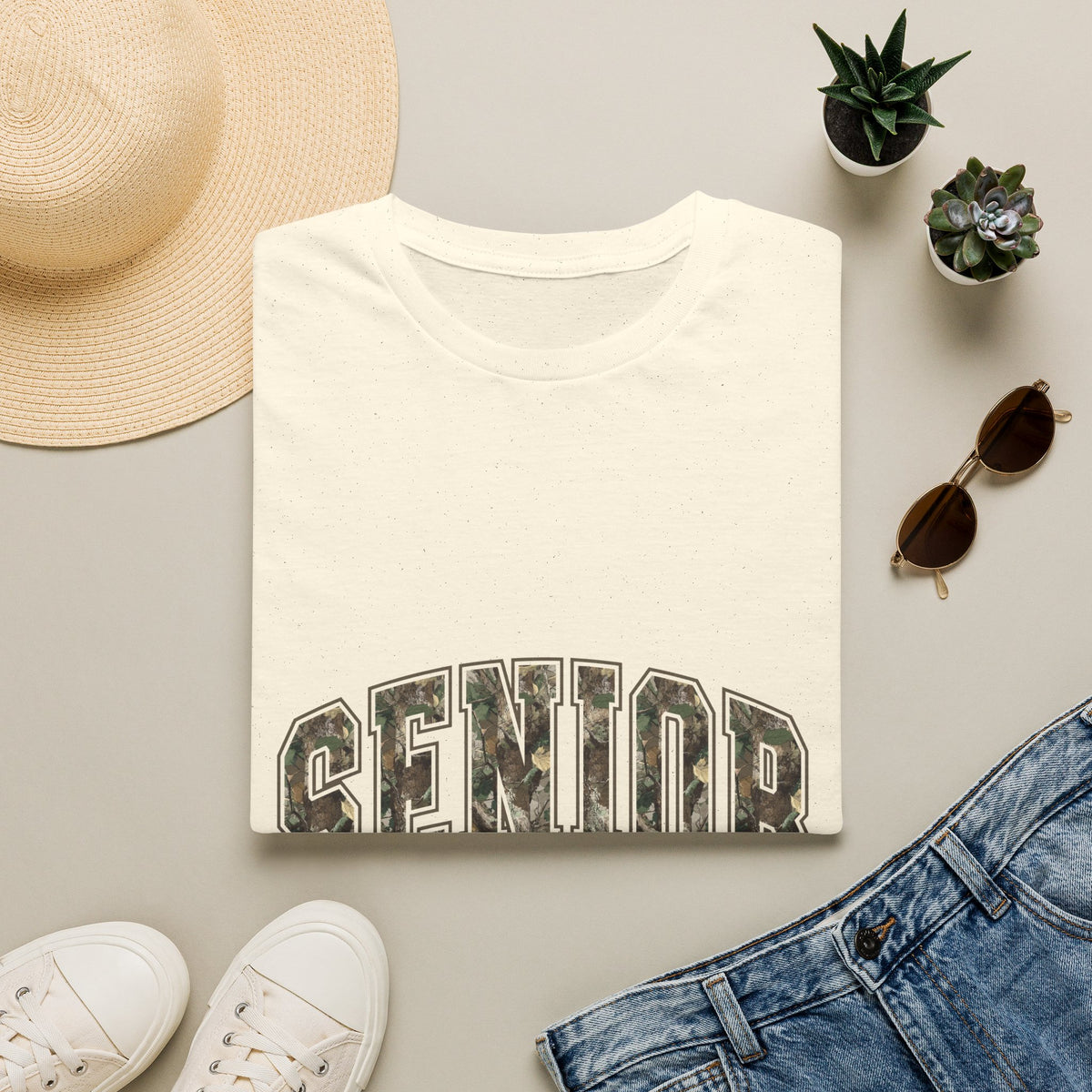Senior Class of 2027 Camo T-Shirt