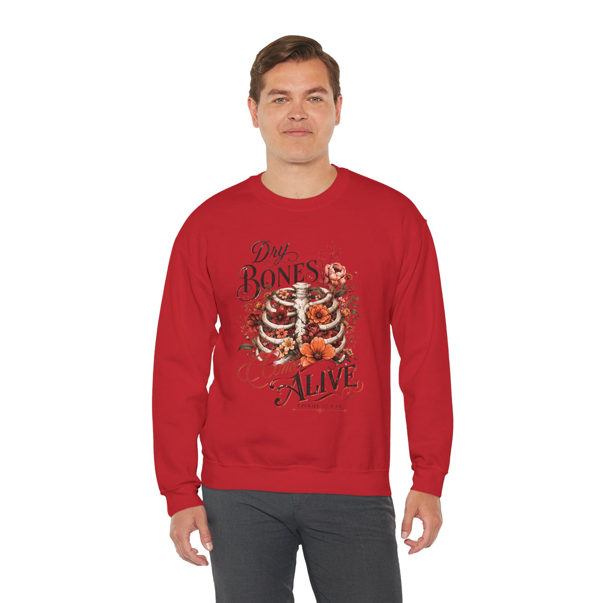 "Dry Bones Come Alive" Vintage Crewneck