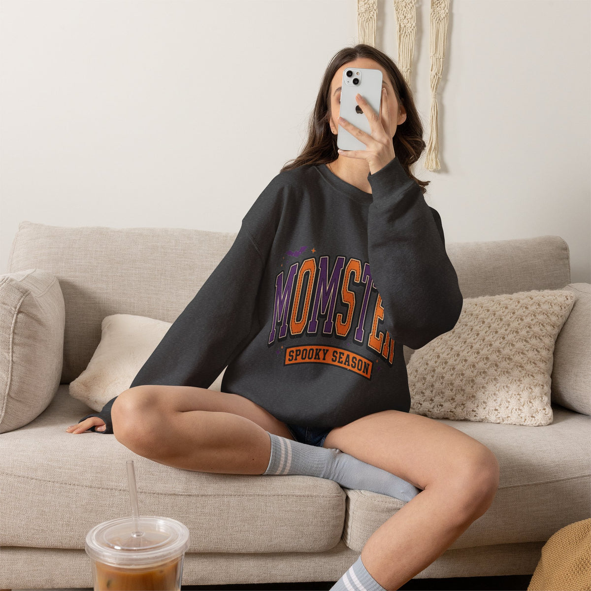 Momster Halloween Sweatshirt