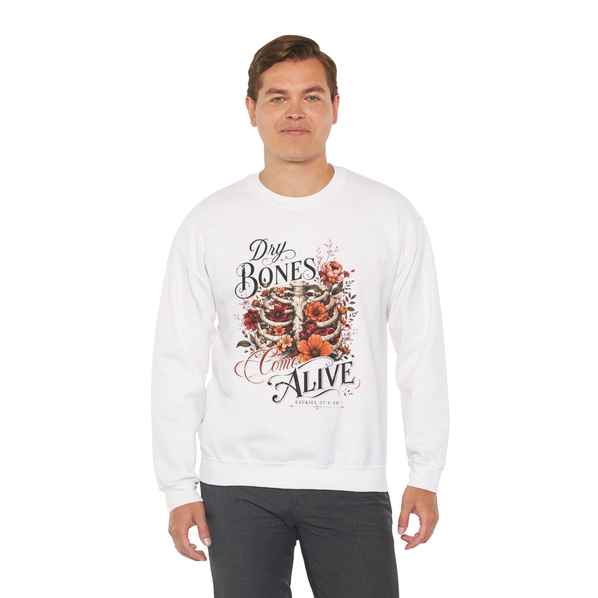 "Dry Bones Come Alive" Vintage Crewneck