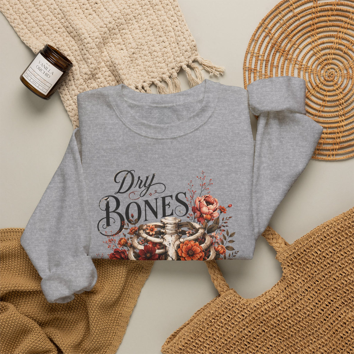 "Dry Bones Come Alive" Vintage Crewneck