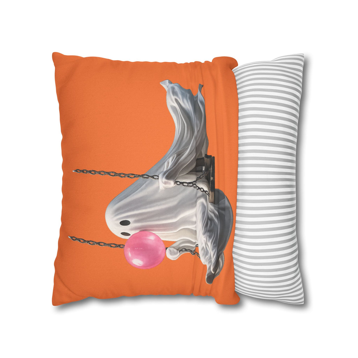 Ghost on a Swing Halloween Pillowcase
