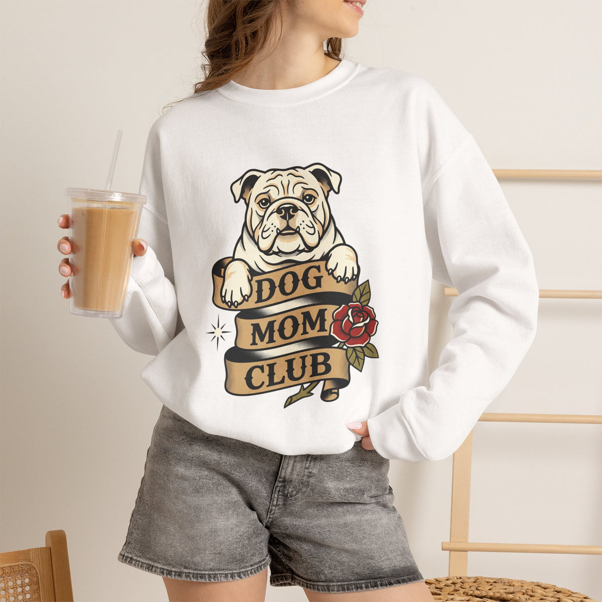 🐾 Dog Mom Club Crewneck