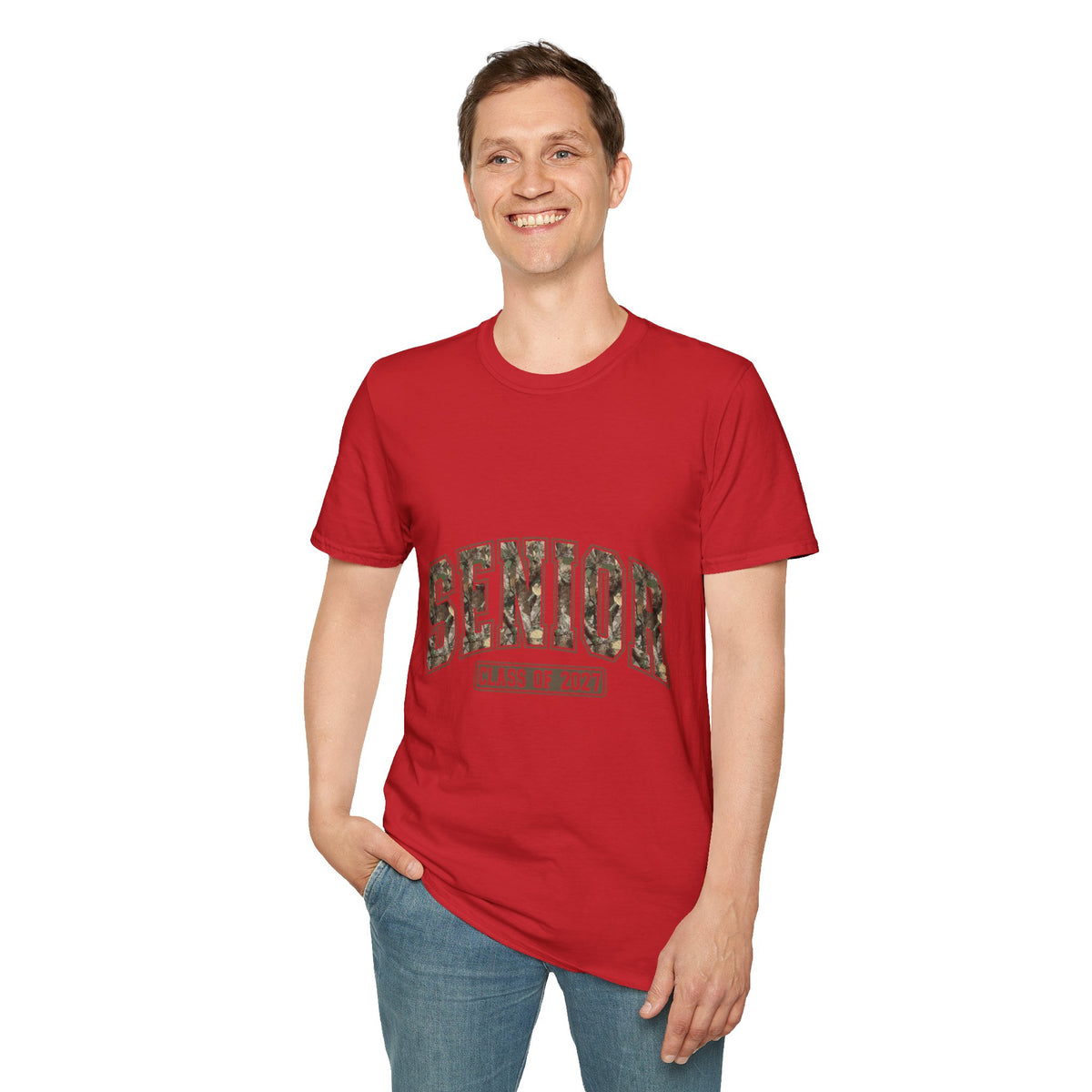 Senior Class of 2027 Camo T-Shirt