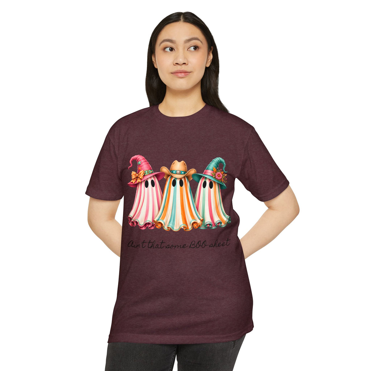 Whimsical Ghosts T-Shirt-Boo Sheet