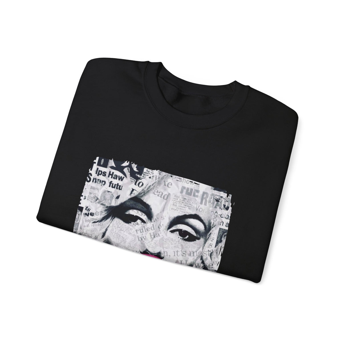 Marilyn Bubble Pop Art Crewneck