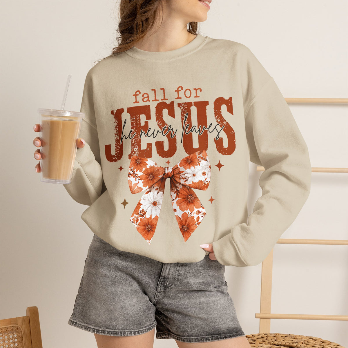 'Fall for Jesus' Sweatshirt