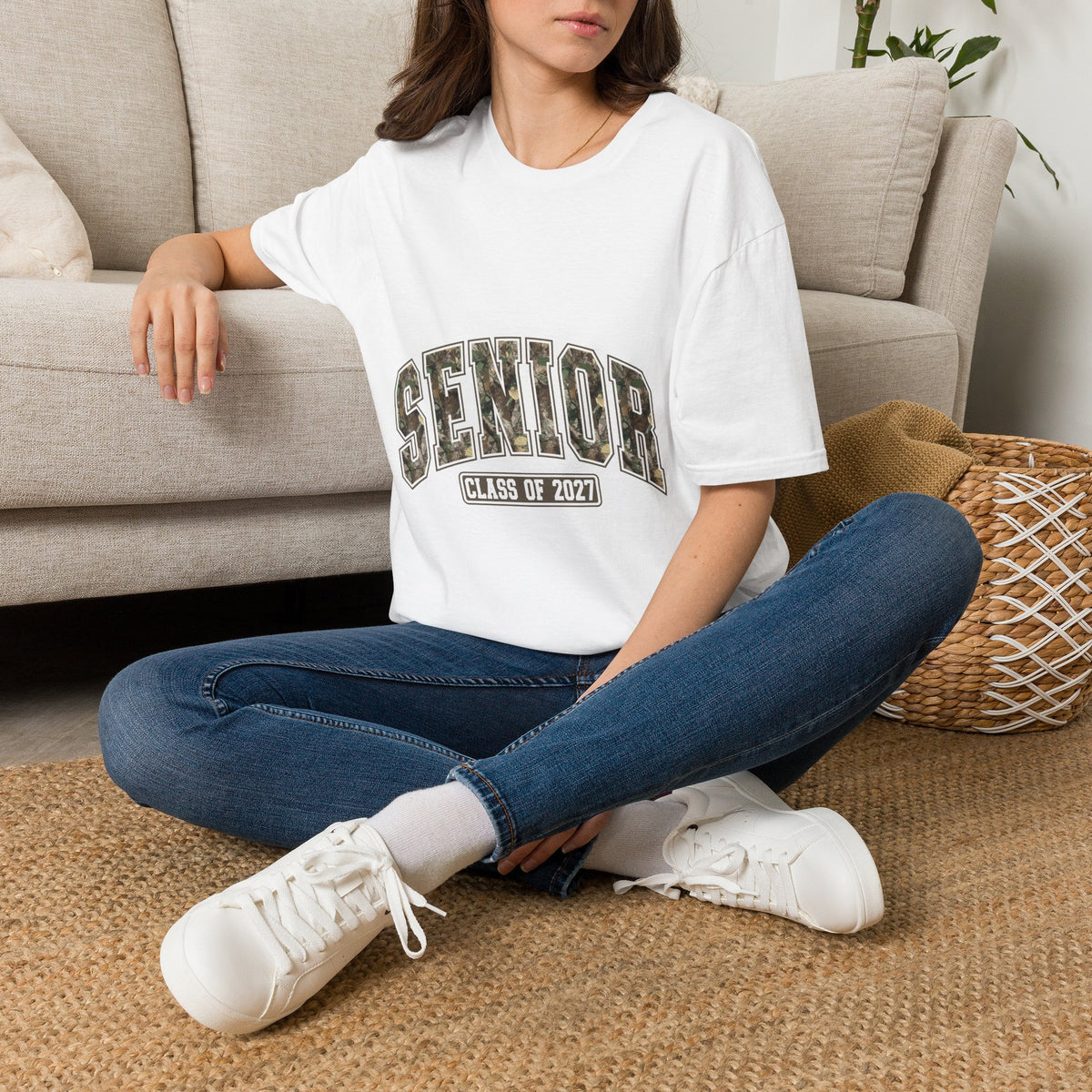 Senior Class of 2027 Camo T-Shirt