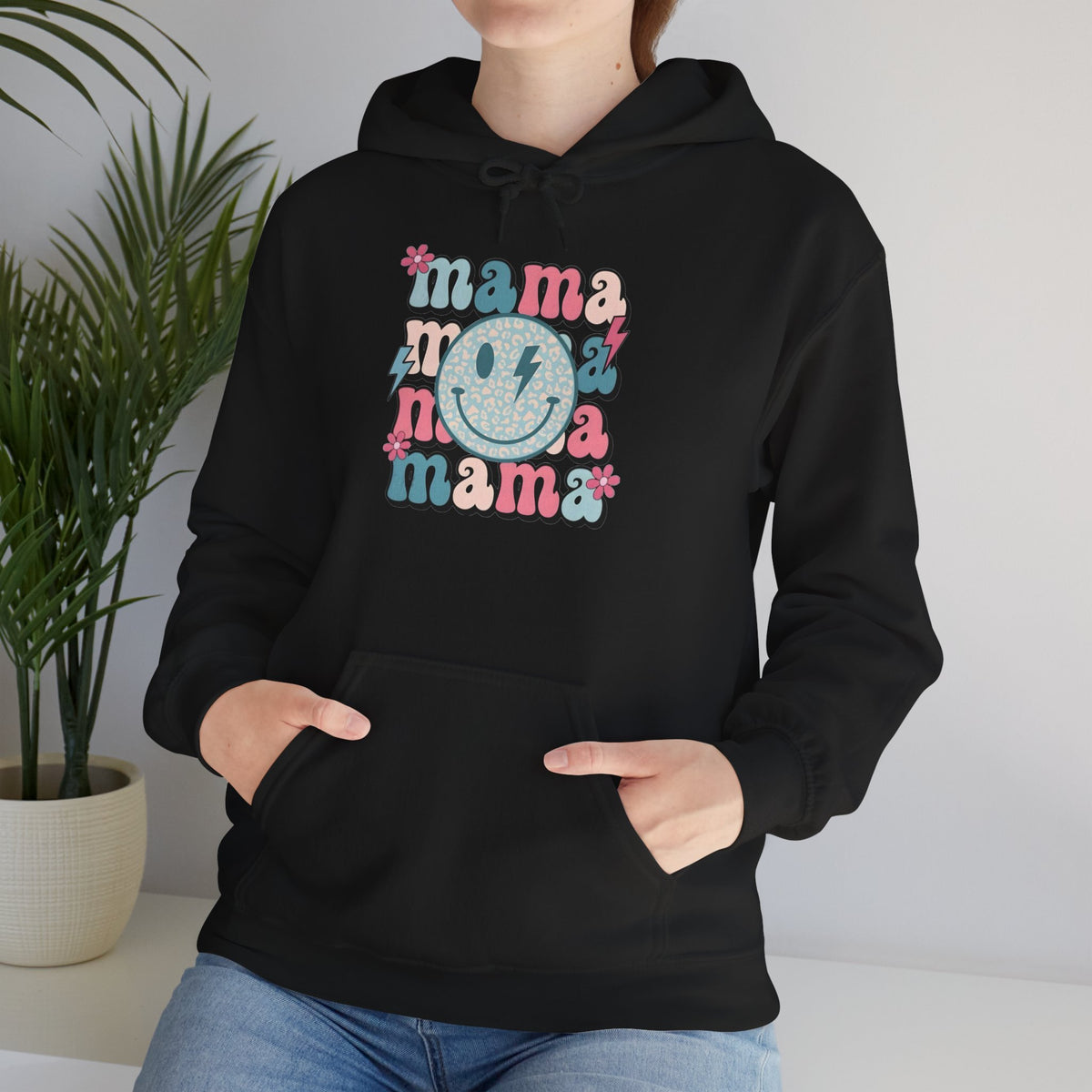 Retro Mama Smile Hoodie