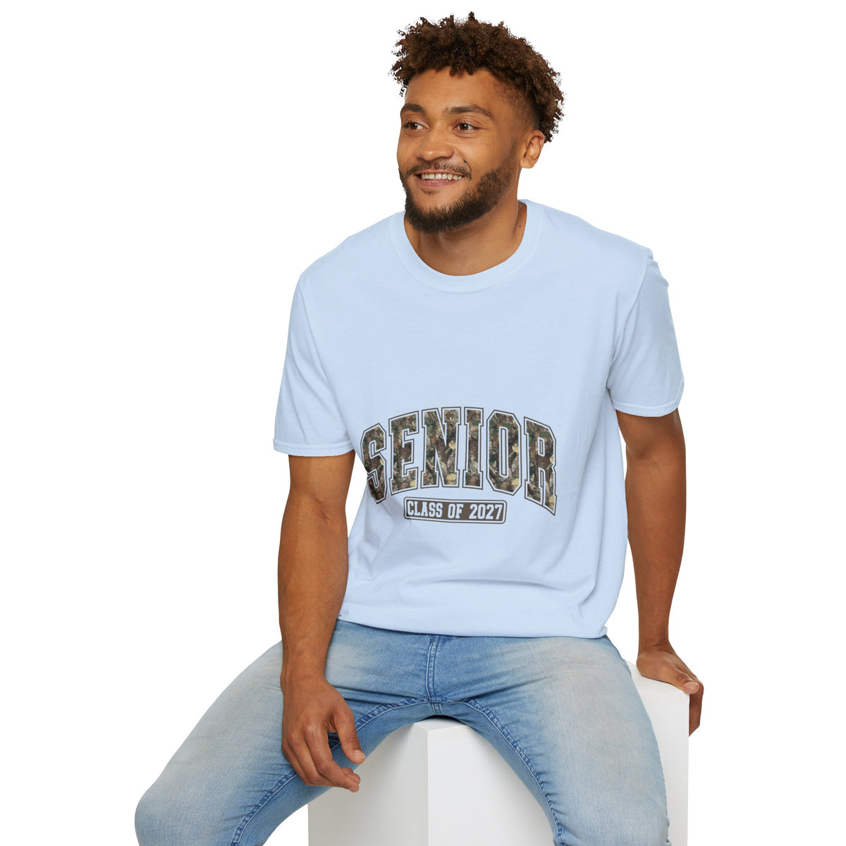 Senior Class of 2027 Camo T-Shirt