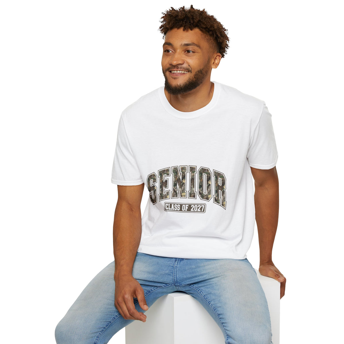Senior Class of 2027 Camo T-Shirt