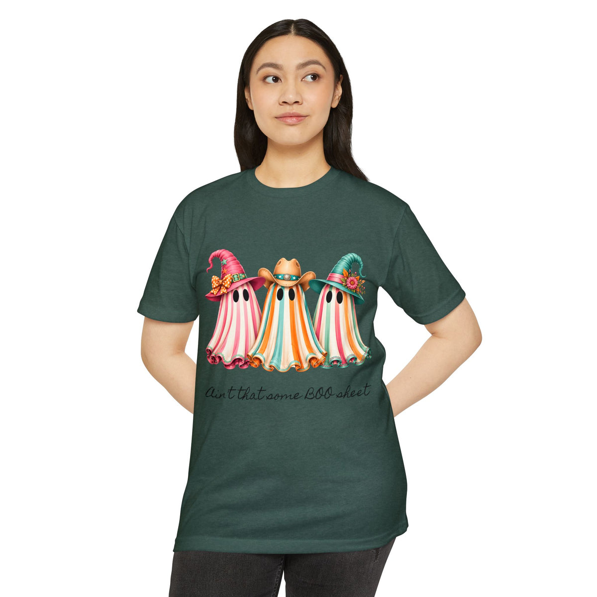 Whimsical Ghosts T-Shirt-Boo Sheet