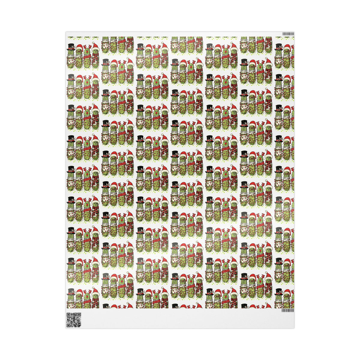 Christmas Pickles Wrapping Paper