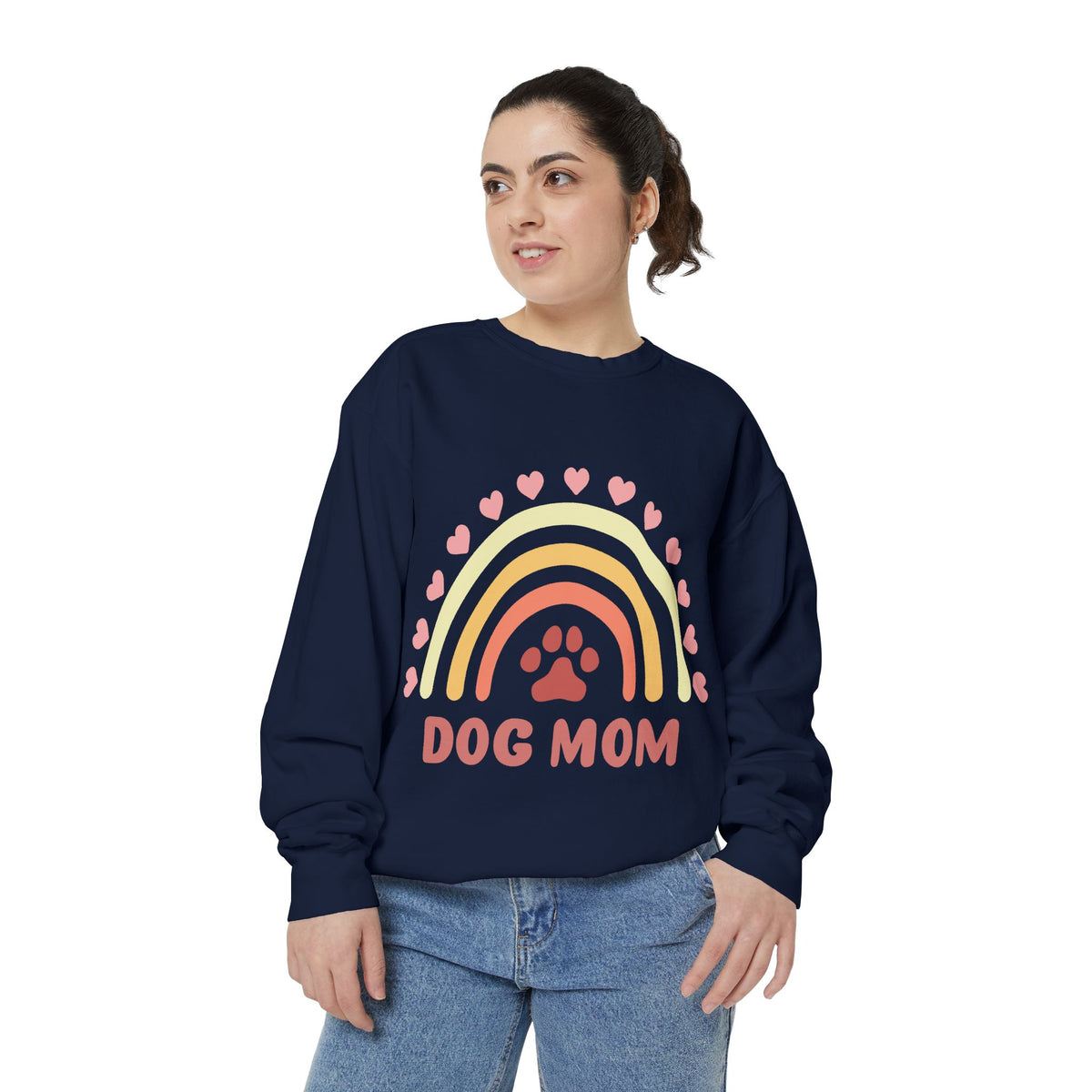 Retro Dog Mom Sweatshirtd