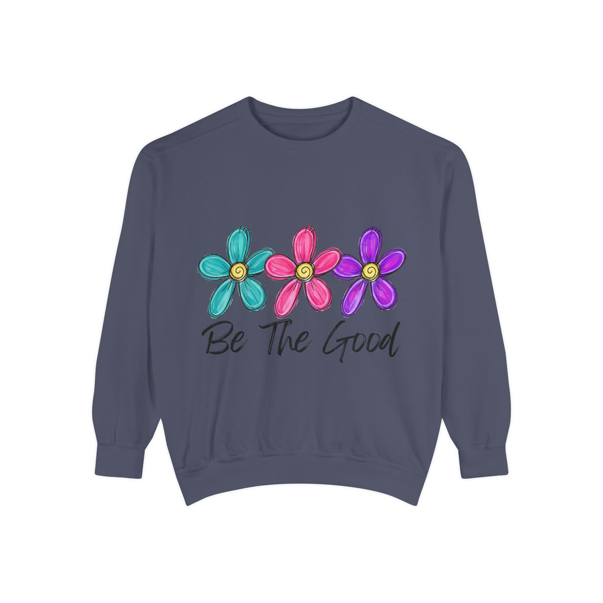 'Be The Good' Floral Sweatshirt
