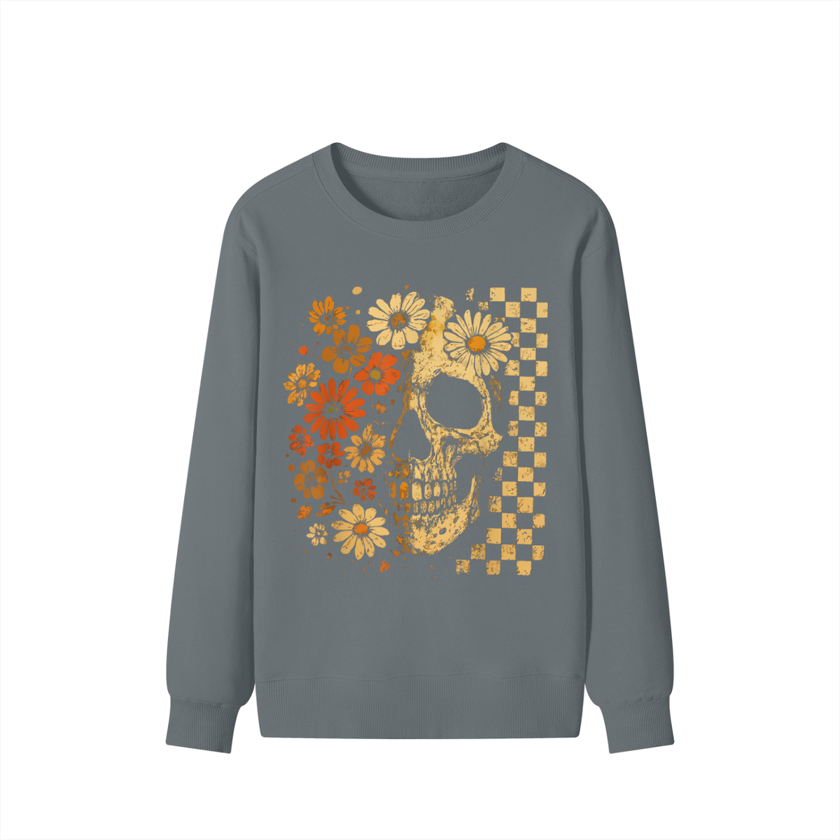 Retro Skull Classic Crewneck