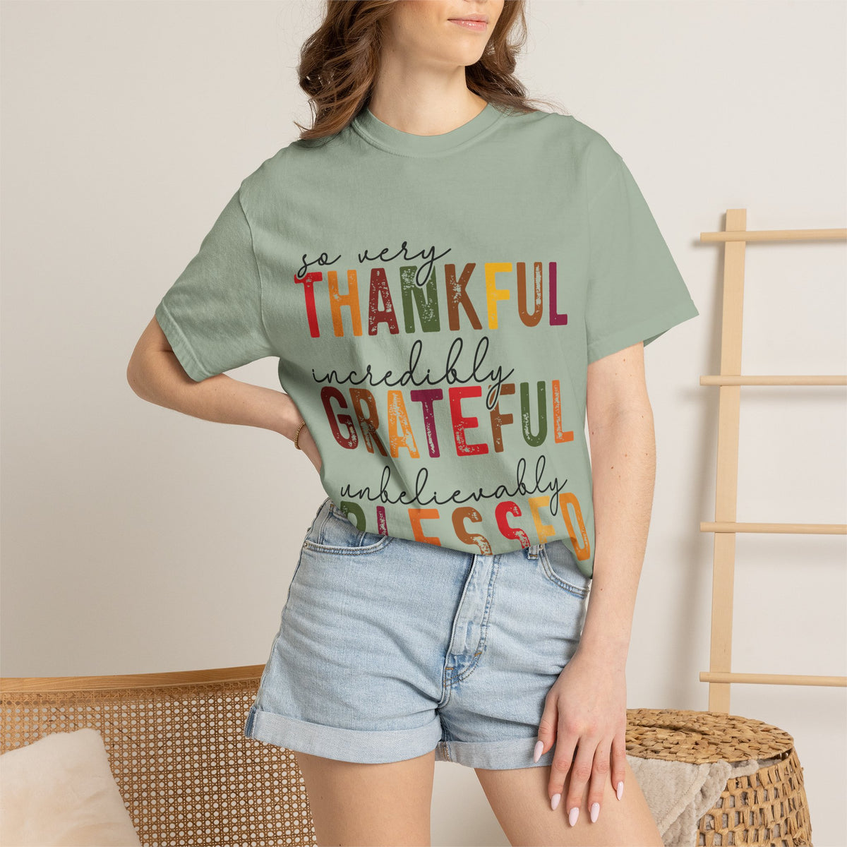 Thankful Grateful Blessed T-Shirt